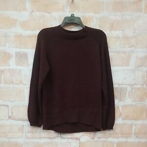 Nine West Purple Crew Neck Sweater